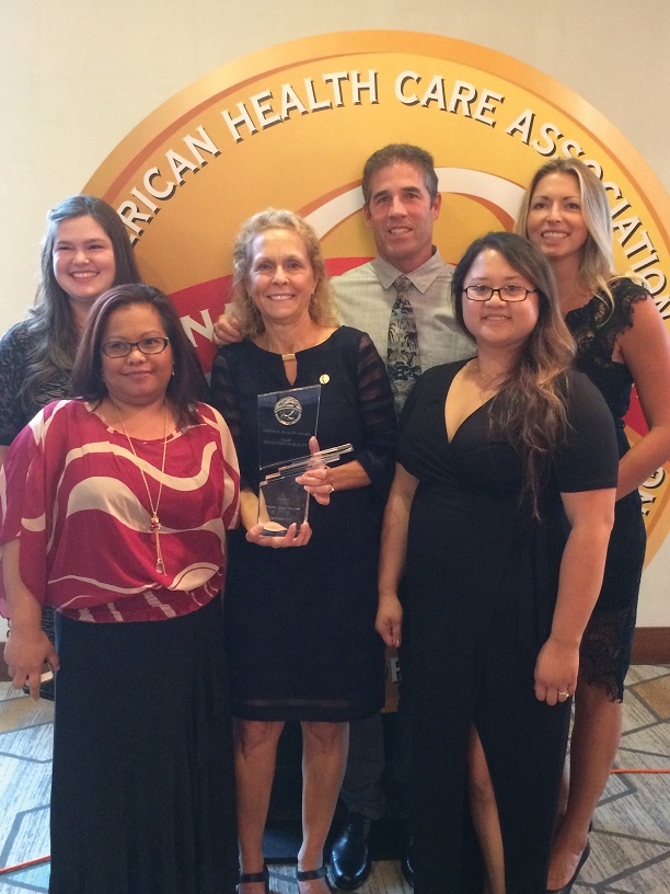 Pacific Coast Manor Gold Award winner
